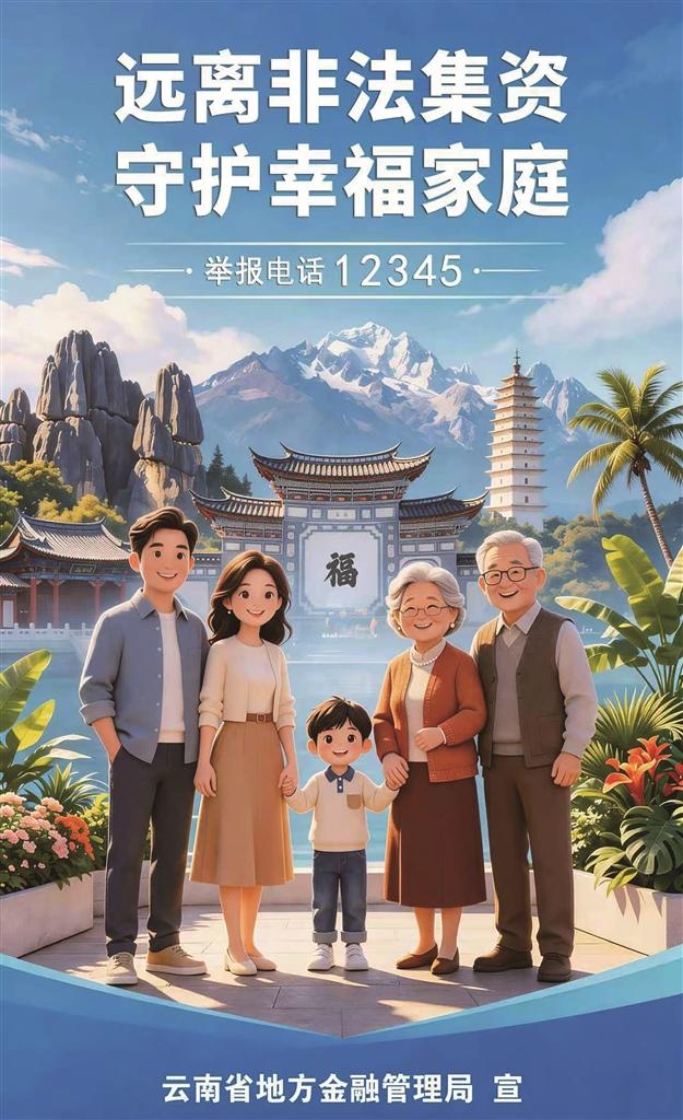 远离非法集资  守护幸福家庭