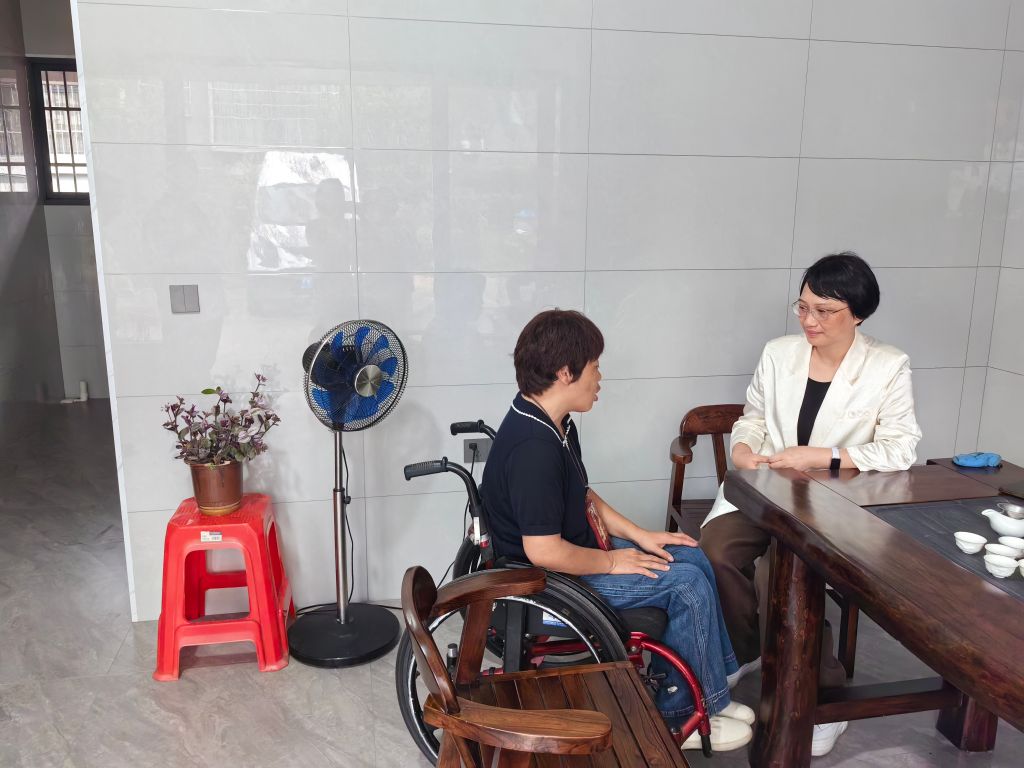 党旗在基层一线高高飘扬丨罗金华:让惠残政策从纸面走到残疾人身边