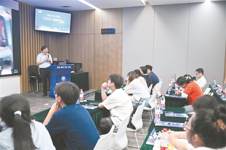 创新创业课。 新华社发